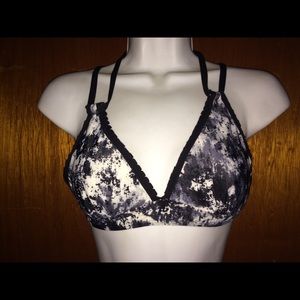 Athleta bikini top size small strappy adjustable